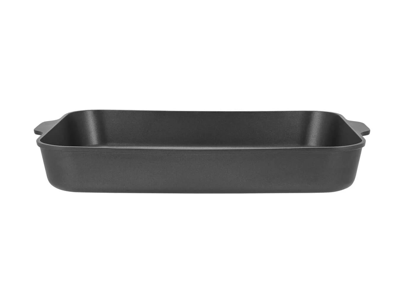 Maxwell & Williams Agile Non-Stick Roaster Pan - 38x28.4x5.5cm Black Oven Safe Baking Dish with Lid - Perfect for Roasting Turkey, Chicken, Vegetables - Elegant Gift Box Packaging