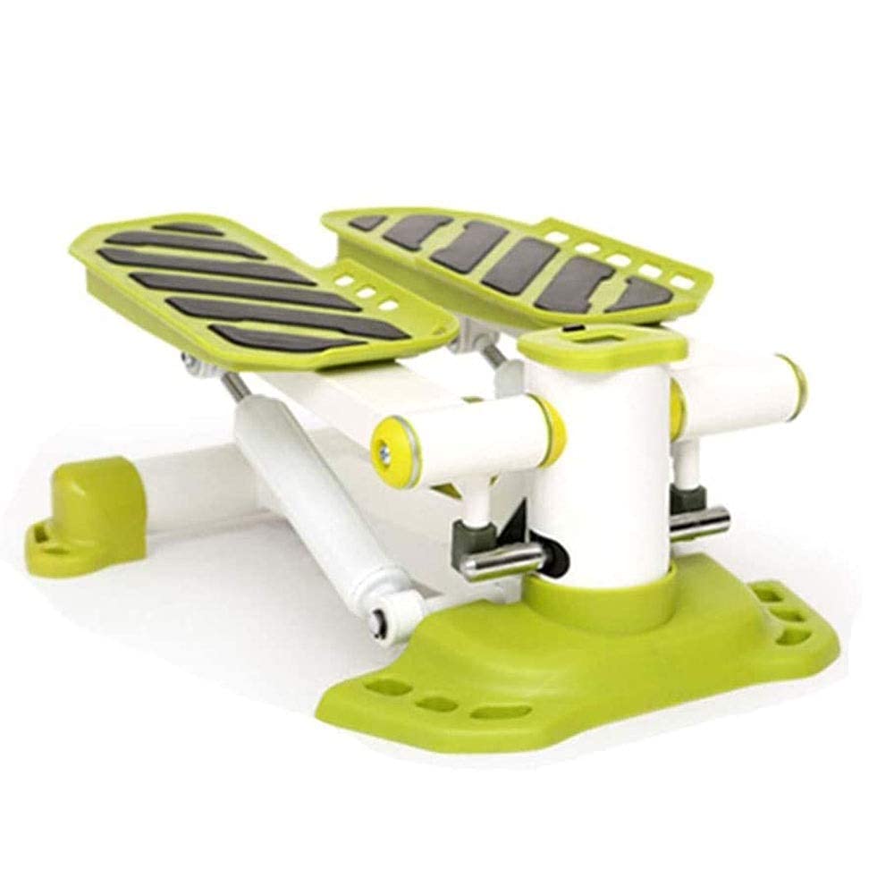Mini Stepper with Resistance Bands - Portable Adjustable Stair Stepper Exercise Machine for Home & Office Workouts | LCD Display & Comfortable Foot Pedals | Perfect for Cardio, Leg Toning & Small Space Fitness