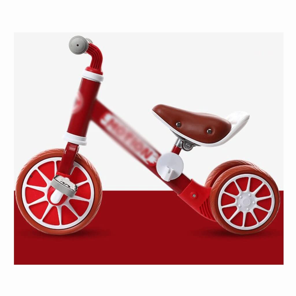 2-in-1 Convertible Balance Bike for Toddlers Age 2-4 | Transition from Balance Bike to Training Bike | Red Kids Bike for Boys & Girls | Perfect for Backyard Riding, Park Adventures & Learning to Cycle