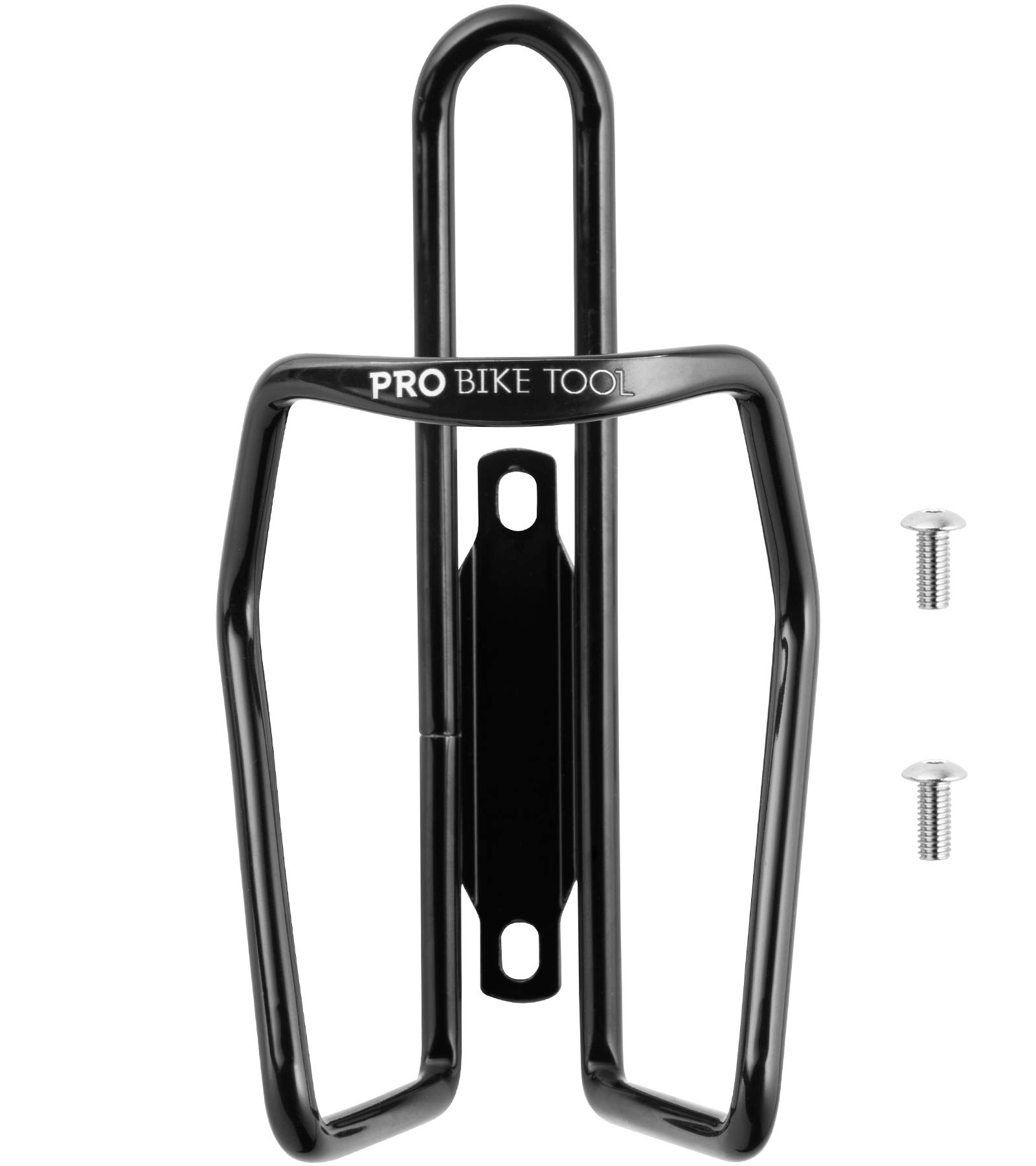 Lightweight Aluminum Bike Water Bottle Cage - Durable Bicycle Bottle Holder for Road & Mountain Bikes (MTB) | Modern Tubular Design | Perfect for Cycling, Commuting & Outdoor Adventures