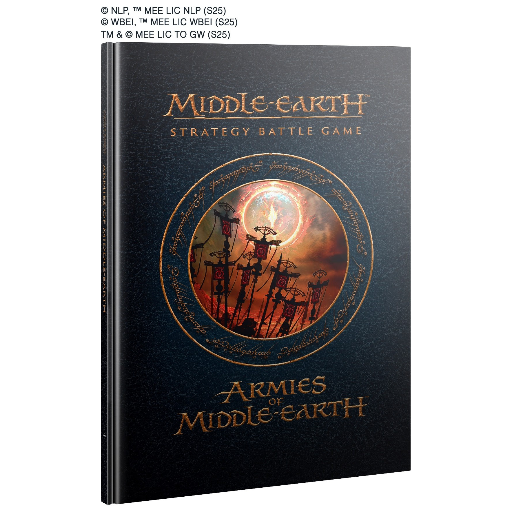 Armies of Middle Earth Rulebook - Official Strategy Guide for Lord of the Rings Tabletop Game | Perfect for Fantasy War Gaming & Collectors
