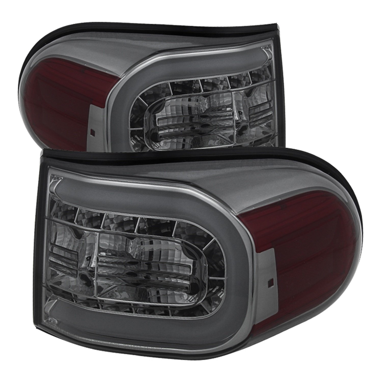Spyder 5079466 LED Tail Lights for 2007-2013 Toyota FJ Cruiser - Smoke Lens Style - Enhanced Visibility & Modern Look - Perfect for Off-Roading & Night Driving