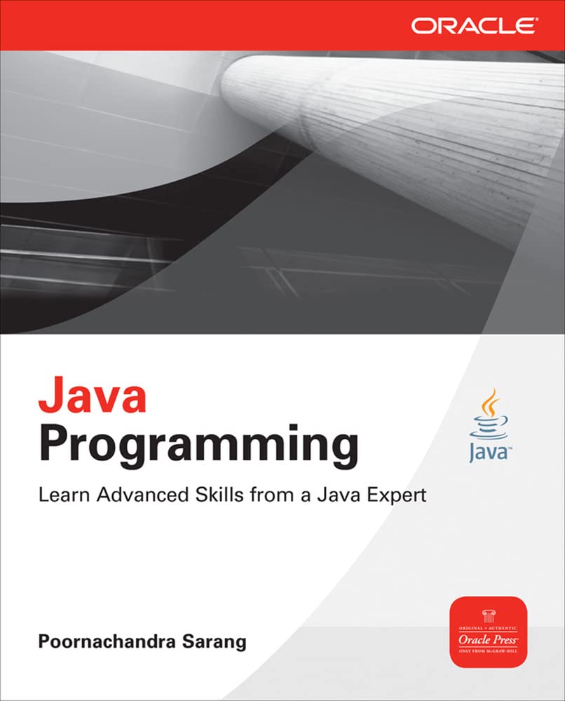 Java Programming Book - Oracle Press Official Guide | Learn Java Coding for Beginners & Professionals | Perfect for Software Development & Computer Science Studies