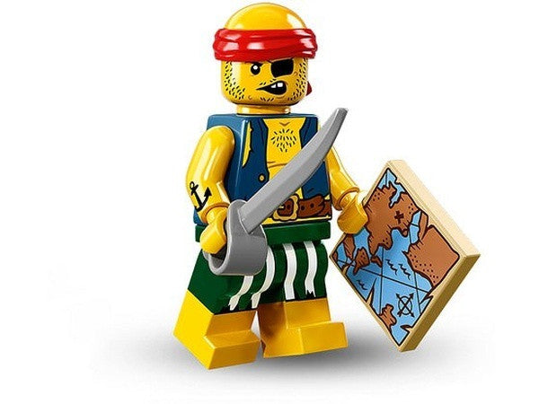Scallywag Pirate - Series 16 Lego Minifigure | Collectible Toy for Kids & Adults | Perfect for Play, Display & Gift Giving