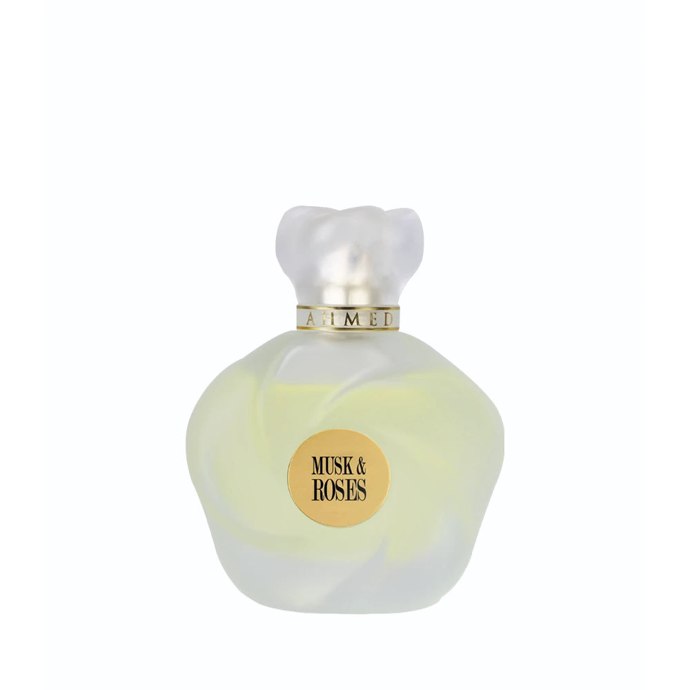 Musk & Roses Eau de Parfum for Women - 2.5 oz (75ml) Luxury Floral Perfume - Long Lasting Fragrance for Date Night, Evening Out & Special Occasions