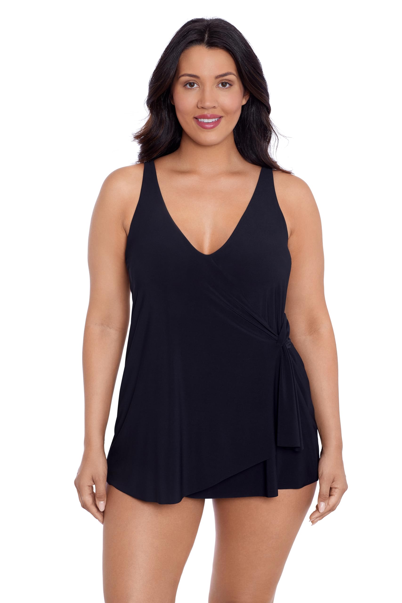 Women's Lola Swim Dress - Flattering Swimwear with Skirt for Beach & Pool | Perfect for Vacation, Water Aerobics & Resort Wear