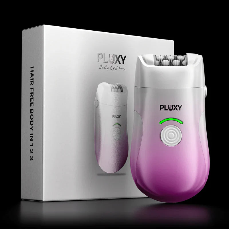 SilkySmooth Epilator Pro - Painless Hair Removal for Women & Men, Rechargeable Cordless Epilator with 5 Attachments for Face, Body, Bikini & Underarms - Perfect for Travel & Home Use