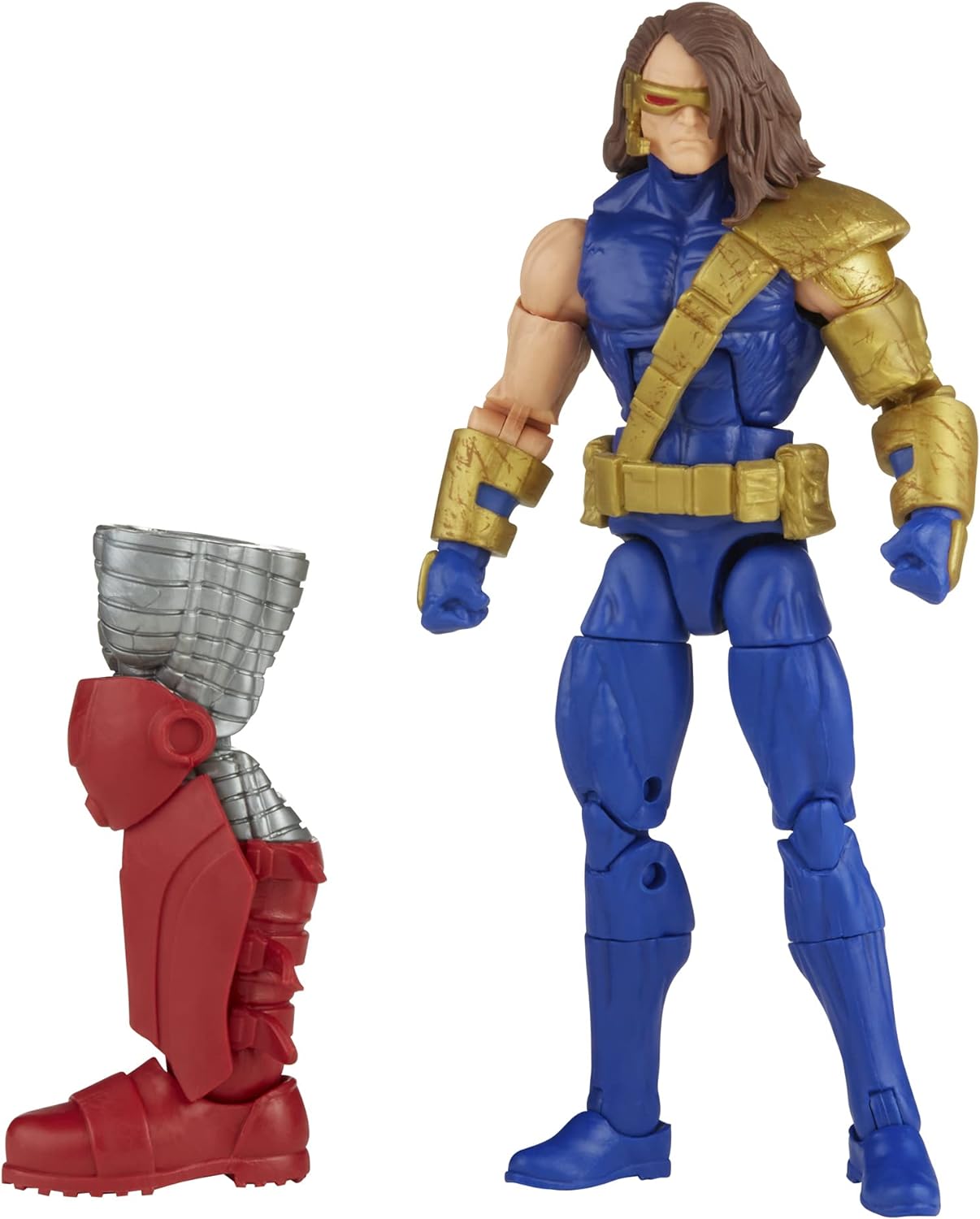 Marvel Legends Series 6 Cyclops X-Men Action Figure - Collectible Toy for Marvel Fans & Superhero Display