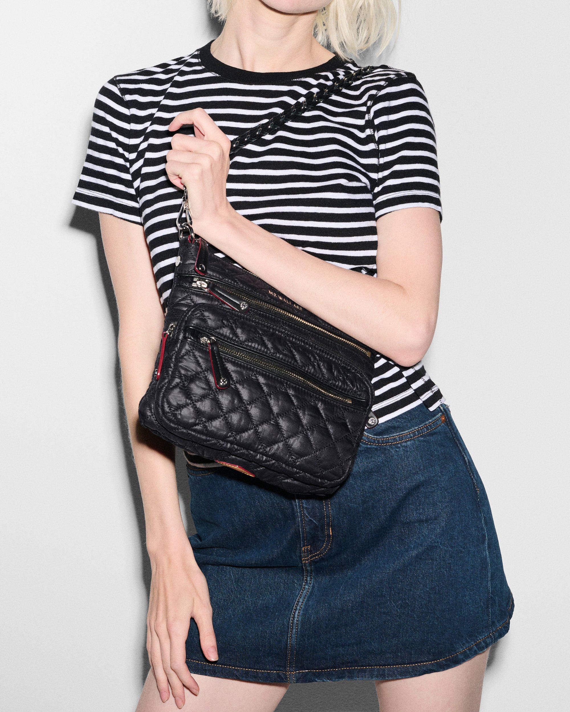 Stylish Black Crosby Crossbody Bag for Women - Trendy Downtown Shoulder Purse - Perfect for Shopping, Travel & Everyday Use