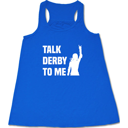 Talk Derby To Me Shirt - Vintage Derby Racing T-Shirt for Men & Women - Perfect for Derby Parties, Races & Casual Wear