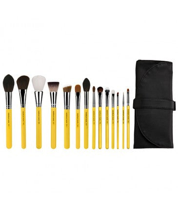 Bdellium Tools Studio 14-Piece Professional Makeup Brush Set for Eyeshadow, Foundation & Blending - Perfect for Makeup Artists & Beginners