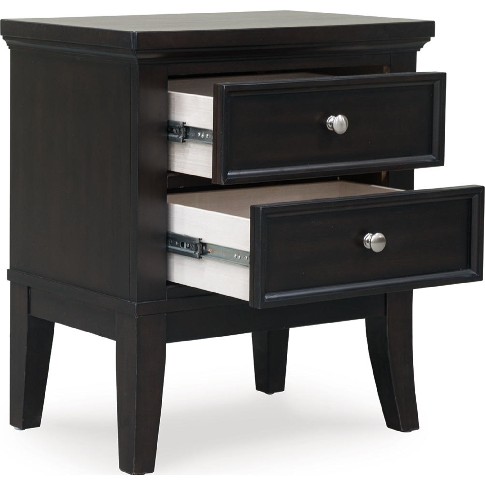 Bambori Exclusive Nightstand - Modern Bedside Table with Storage Drawer, Wooden Night Stand for Bedroom, Living Room & Office - Perfect for Holding Lamps, Books & Essentials