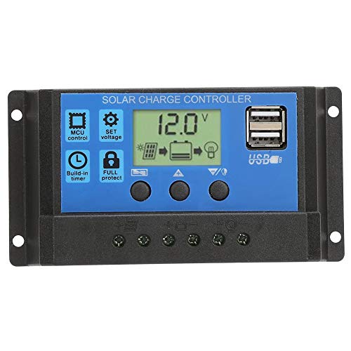 10A Solar Charge Controller with USB for Power Regulation | Outdoor & RV Use