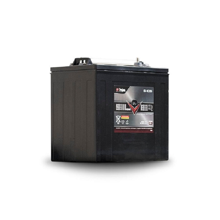 TroJan S105 Deep Cycle Battery 6V 215Ah Silver - Perfect for RVs, Solar Power Systems, Marine Applications & Off-Grid Energy Storage