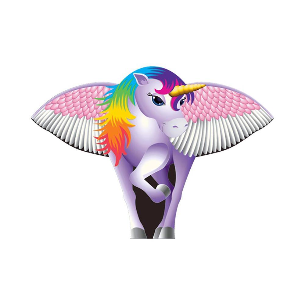 Unicorn Ultra Kite - Premium Rainbow Flying Kite for Kids & Adults - Perfect for Beach, Park & Outdoor Family Fun