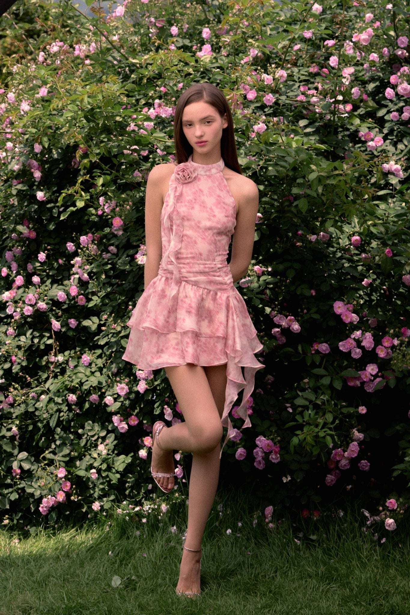 Elegant Cressida Floral Print Dress for Women | Summer Casual & Party Wear | Perfect for Weddings, Dates & Outdoor Events