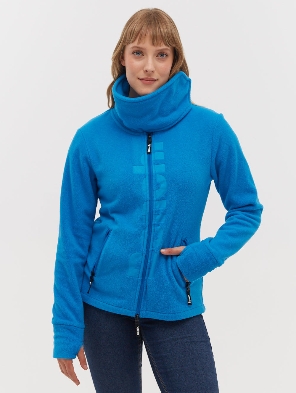 Finish Microfleece Funnel Neck Zip Up Jacket - Warm Winter Pullover for Men & Women - Perfect for Hiking, Camping & Outdoor Activities