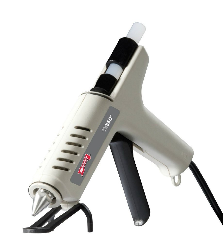 Heavy Duty Professional Electric Hot Melt Glue Gun - Arrow TR550 for Crafts, DIY, Woodworking & Construction | Uses Standard Glue Sticks | Perfect for Home Repairs, Scrapbooking & Industrial Projects