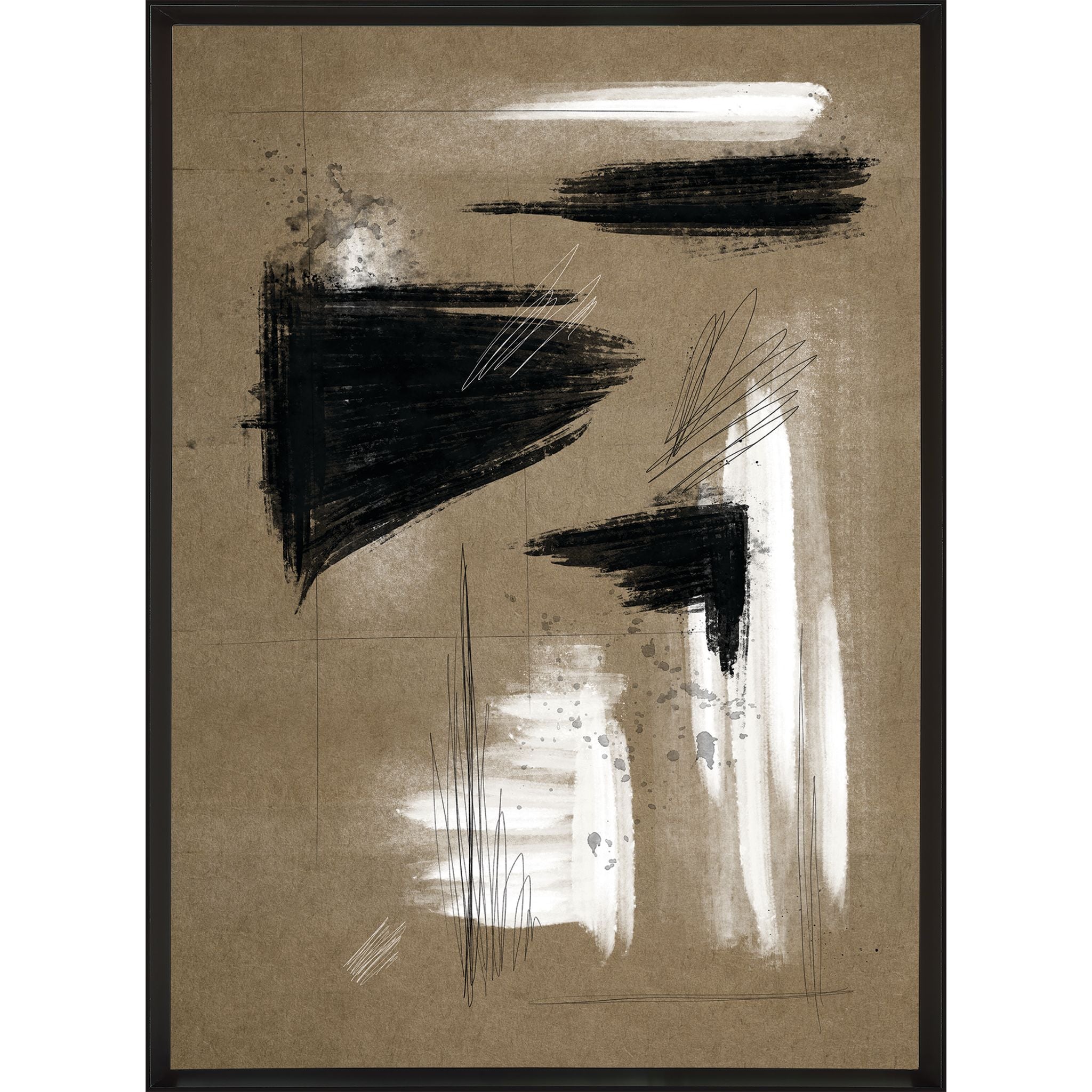 Abstract Wall Art Canvas Print 22x30 Inches - Modern Home Decor for Living Room, Bedroom & Office