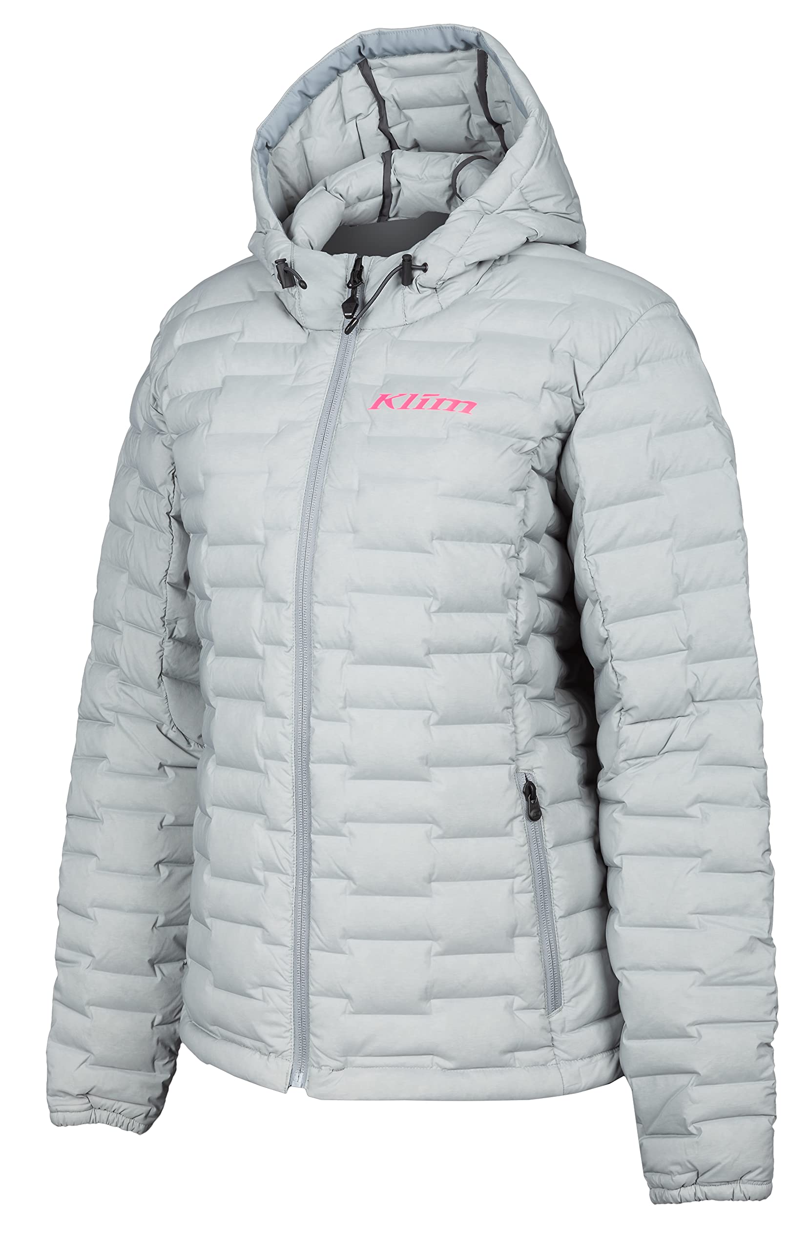 KLIM Women's Luna Down Puffer Winter Jacket - Lightweight Warm Coat for Cold Weather, Water-Resistant, Hooded - Perfect for Snowboarding, Skiing & Outdoor Activities
