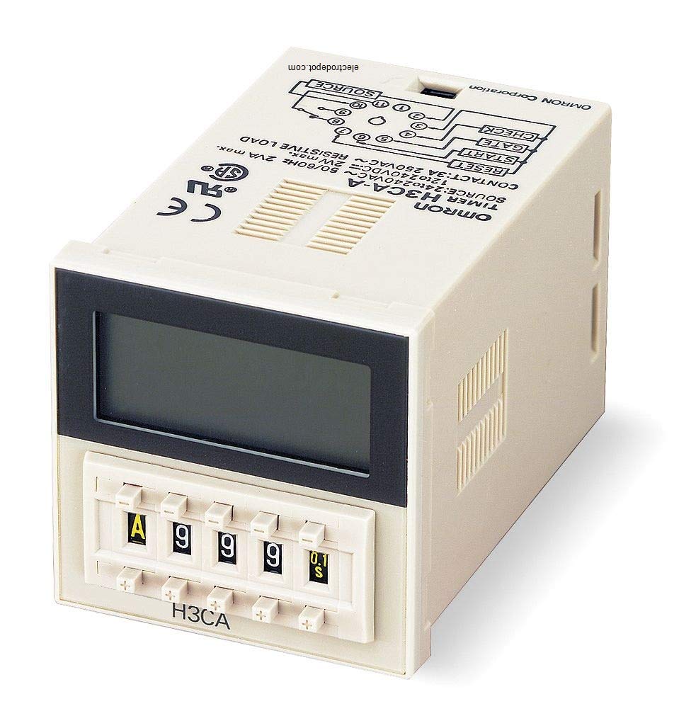 H3CA-A 24V 11-Pin Timer Relay - On Delay, Off Delay, Interval, One Shot & Cyclic Modes | Industrial Automation, HVAC Systems, Electrical Control Panels