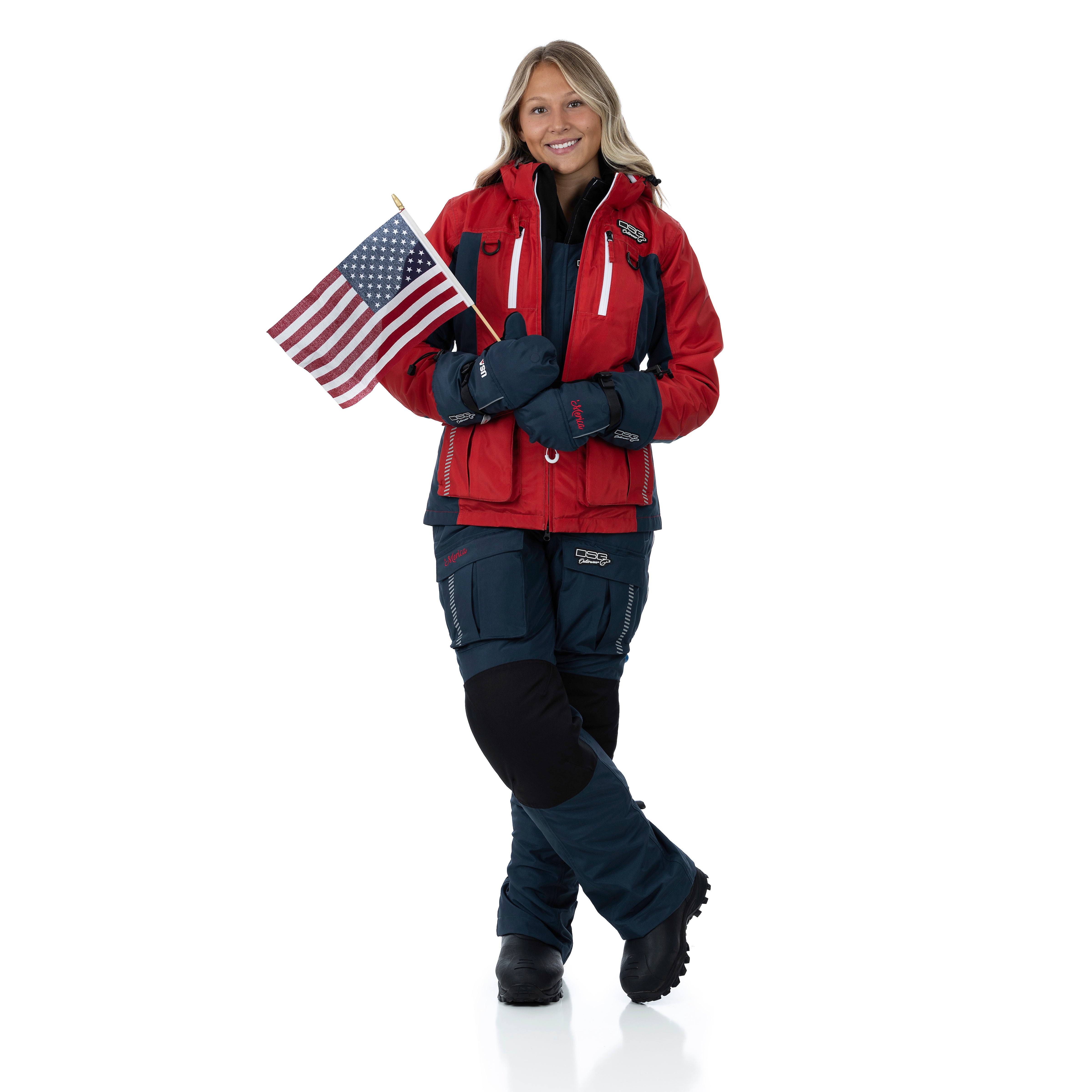 Limited Edition Arctic Appeal 3.0 Flip Top Mittens - Patriotic Winter Gloves for Men & Women - Touchscreen Compatible, Waterproof & Windproof - Perfect for Skiing, Snowboarding & Outdoor Activities in Cold Weather