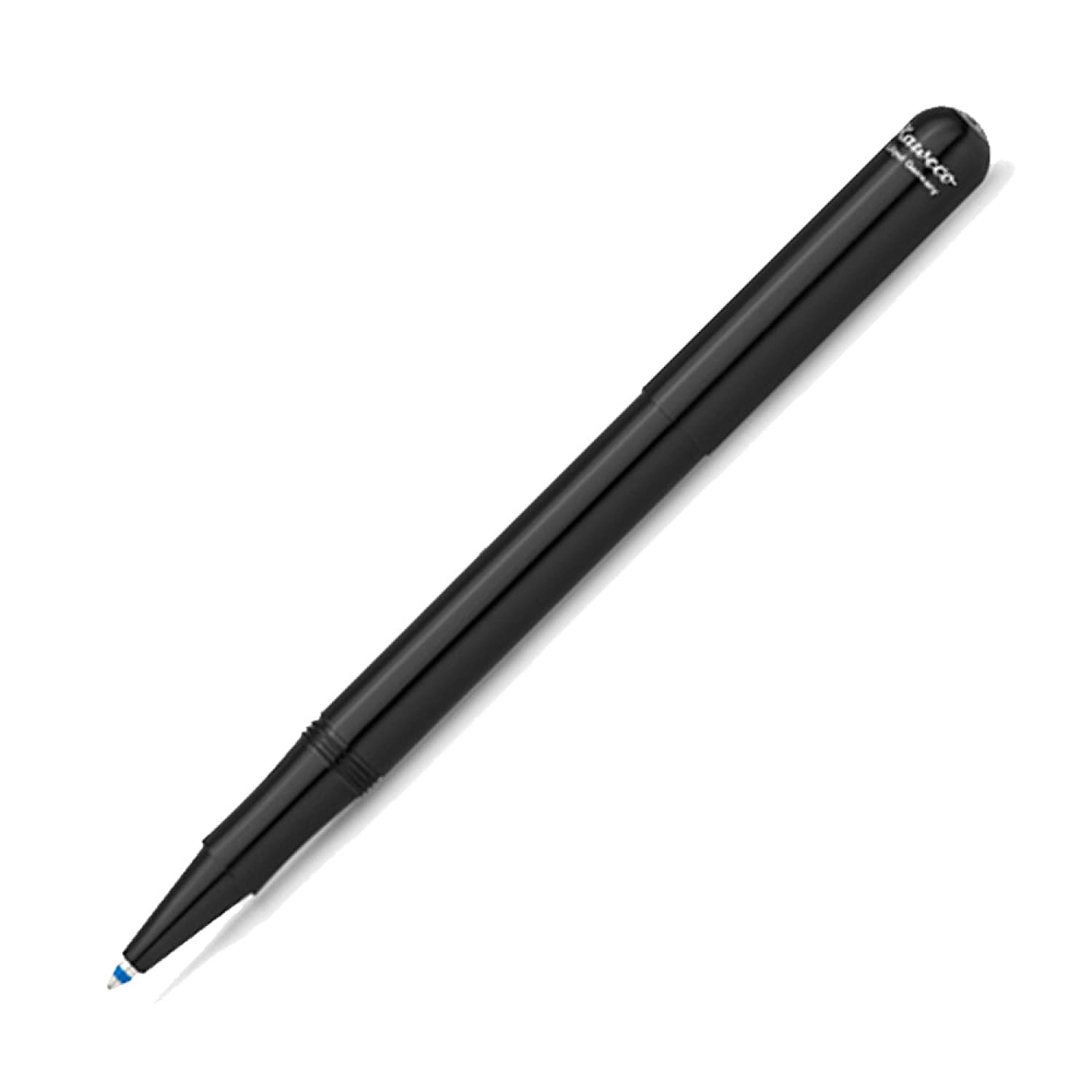 Kaweco Liliput Black Capped Ballpoint Pen - Premium Compact Writing Tool for Everyday Carry, Travel & Office Use