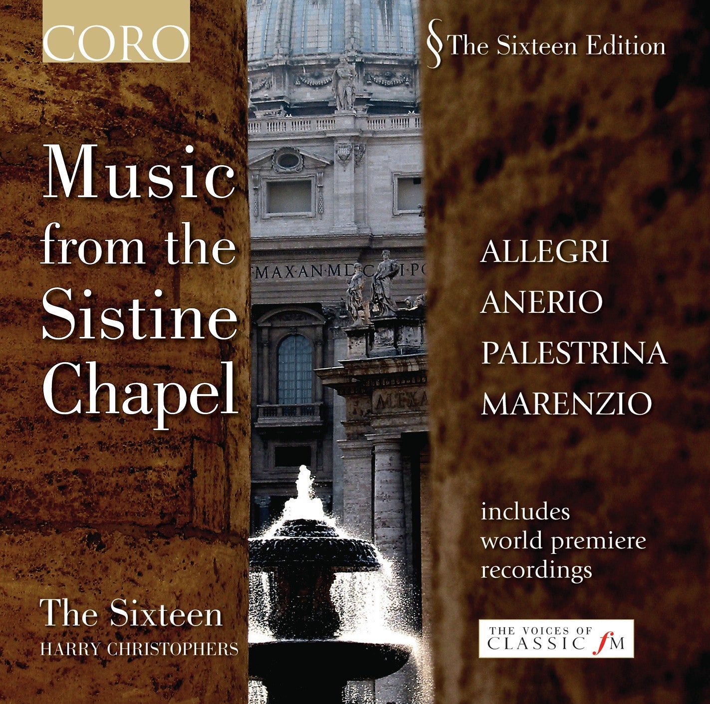 The Sixteen - Music from the Sistine Chapel (Sacred Choral Album) | Perfect for Worship, Meditation & Classical Music Lovers
