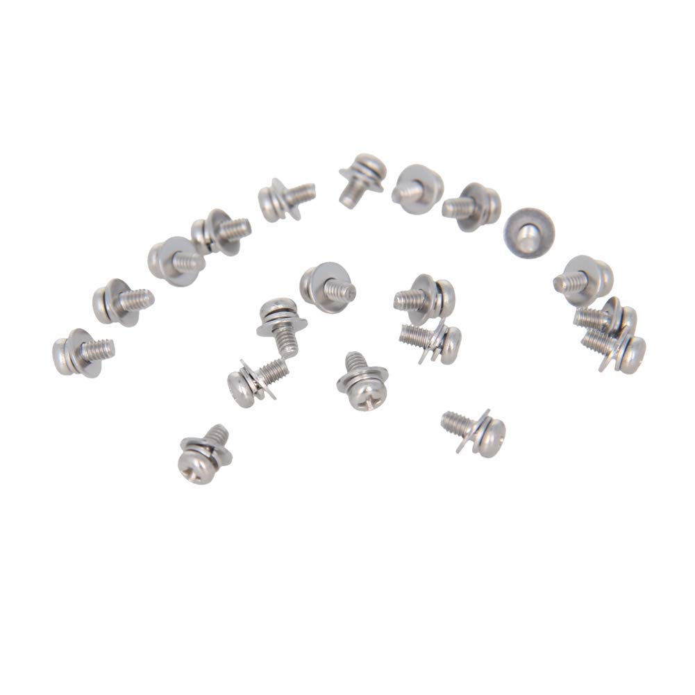 M2.5x5mm 304 Stainless Steel Screws 20PCS - Cabinet & Drawer Hardware