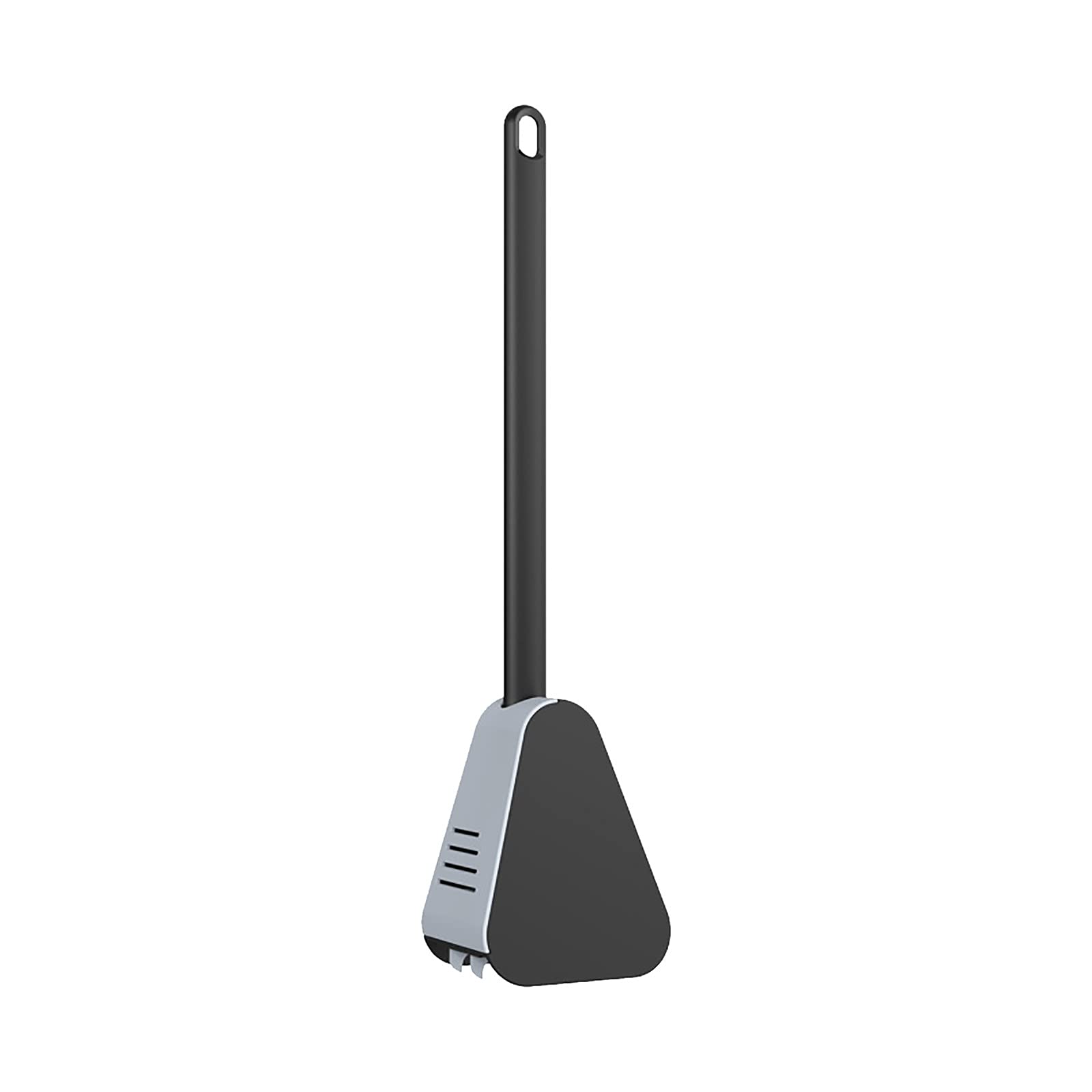Silicone Toilet Cleaning Brush with Golf Holder - Wall Mounted Bathroom Cleaning Tool for Toilet, Sink, and Shower - Black (One Size) - Perfect for Bathroom, Vanity, and Household Cleaning