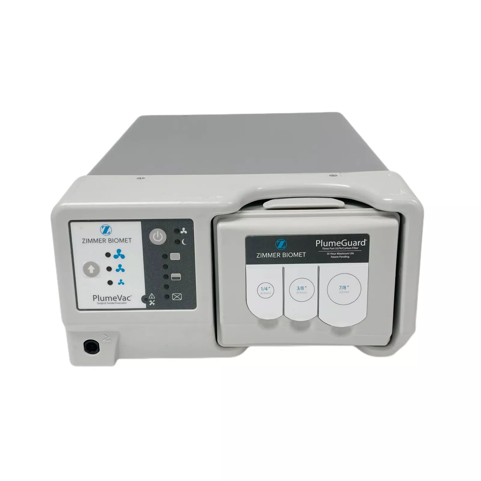 Zimmer Biomet Plume Vac Smoke Evacuator System - Surgical Smoke Evacuation Device for Operating Rooms & Dental Clinics - Removes Hazardous Surgical Plume During Electrosurgery & Laser Procedures