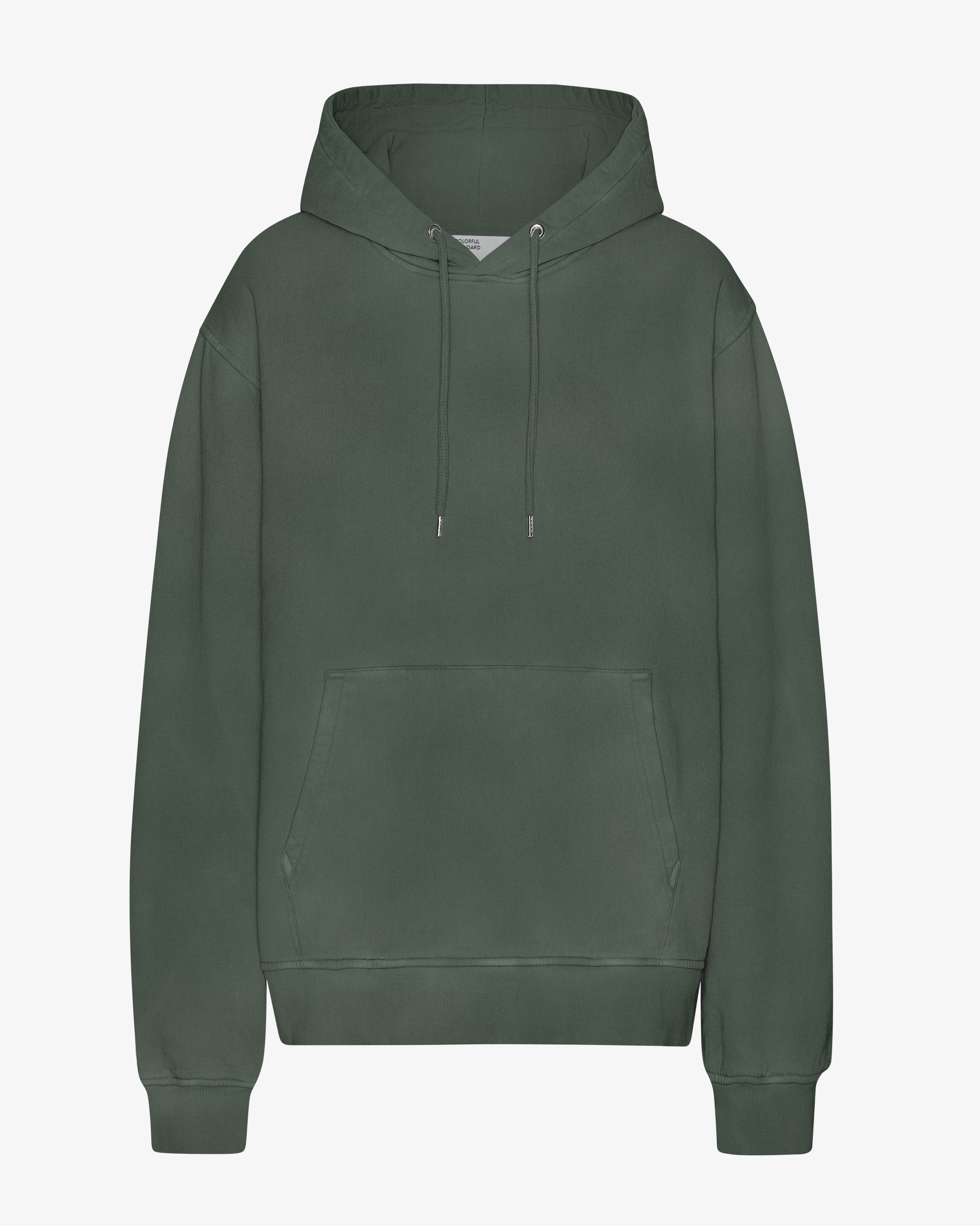 Organic Cotton Classic Hooded Sweatshirt - Midnight Forest Green | Cozy & Eco-Friendly for Casual Wear & Outdoor Activities