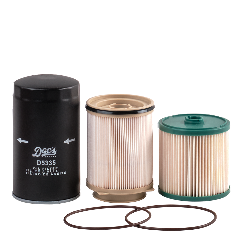 Doc's Diesel Dodge RAM 6.7L Cummins Air & Oil Filter Kit - Compatible with 2019-2024 RAM 2500/3500 HD Trucks - Heavy Duty Engine Protection for Towing & Off-Road Use