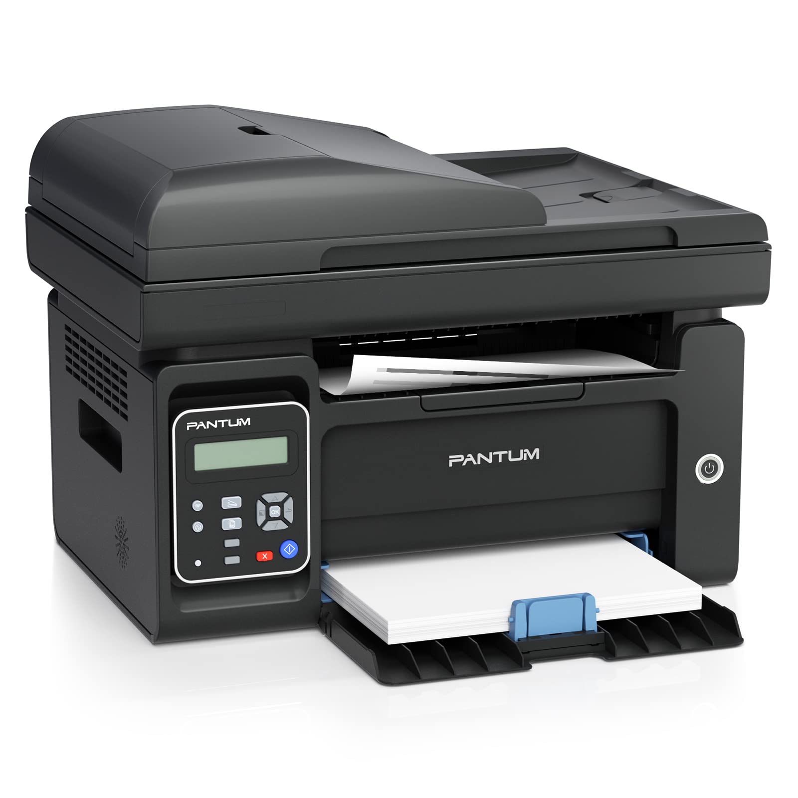 Pantum M6552NW Wireless All-in-One Laser Printer with Scanner, Copier & Auto Document Feeder - Fast Black & White Printing for Home Office | Compact Design for Small Spaces, Ideal for Documents, Contracts & School Work