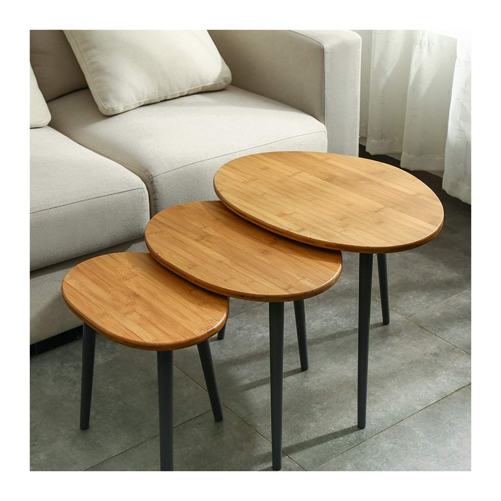Nordic Small Coffee Table Set - Modern Corner Tea Table with Sofa, Low Phone Table for Living Room, Bedroom & Office - Home Decor & Leisure Furniture