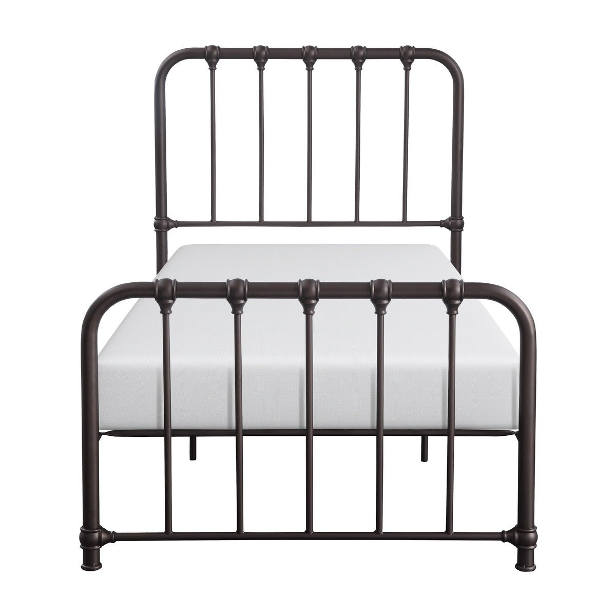 Bethany Collection Twin Platform Bed Frame - Sturdy Wooden Bed for Kids & Teens - Perfect for Small Bedrooms, Guest Rooms & Dormitories