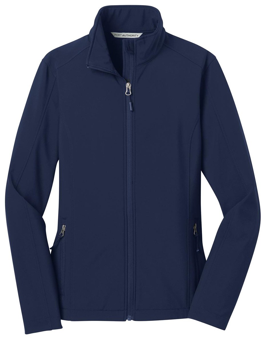 Port Authority Women's Core Soft Shell Jacket - Waterproof Windbreaker with Fleece Lining for Outdoor Activities, Hiking & Work Commutes