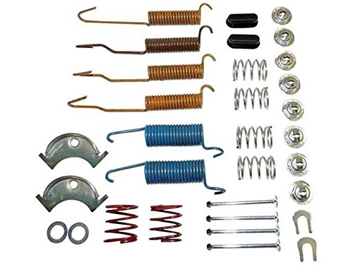 APDTY 107622 Drum Brake Hardware Kit - Complete Brake Repair Kit for Chevy, Ford, Dodge - Perfect for DIY Auto Maintenance & Professional Mechanic Use