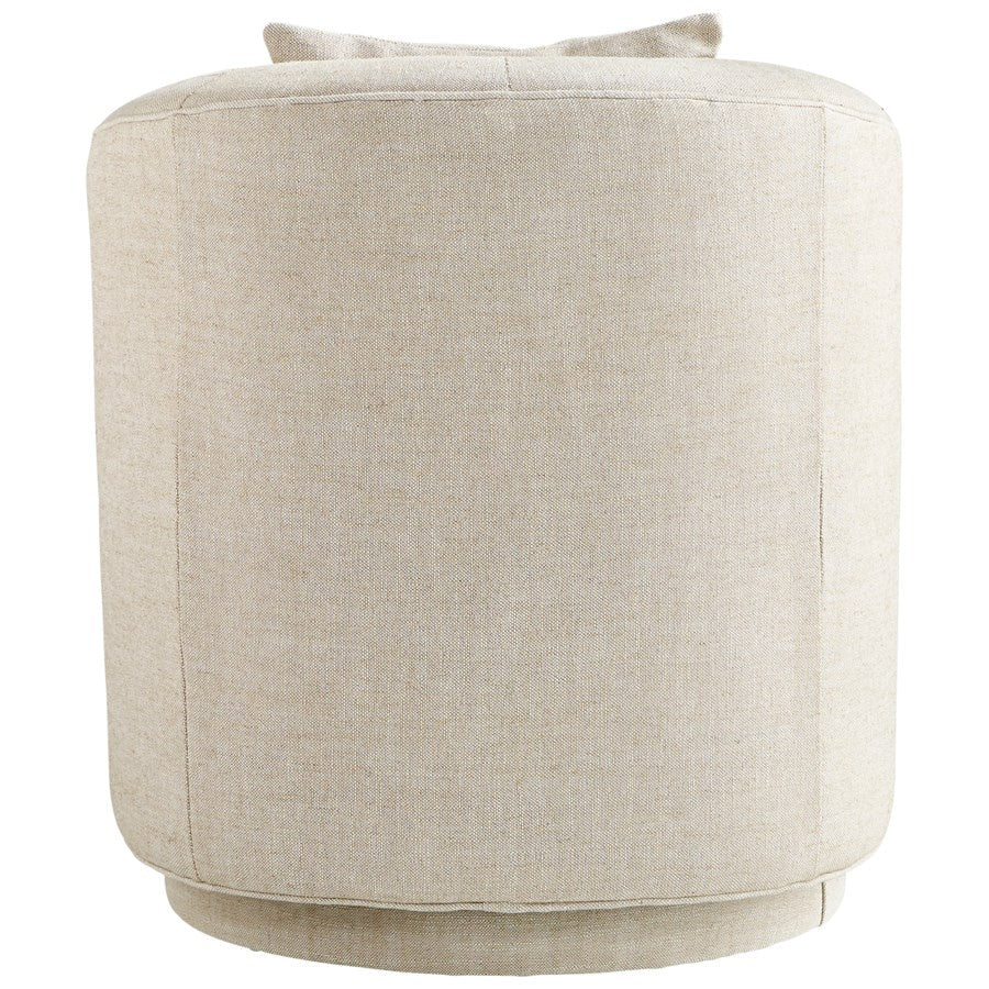 Cyan Design 10787 Occasionelle Chair in Cream - Elegant Upholstered Accent Chair for Living Room, Bedroom, or Office Decor