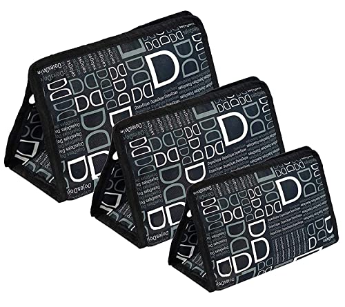 PRISMAXIC 3-Piece Travel Toiletry Bag Set - Waterproof Cosmetic Makeup Organizer Pouch for Men & Women, Jewelry Storage Case - Perfect for Vacation, Gym & Business Trips (Black)