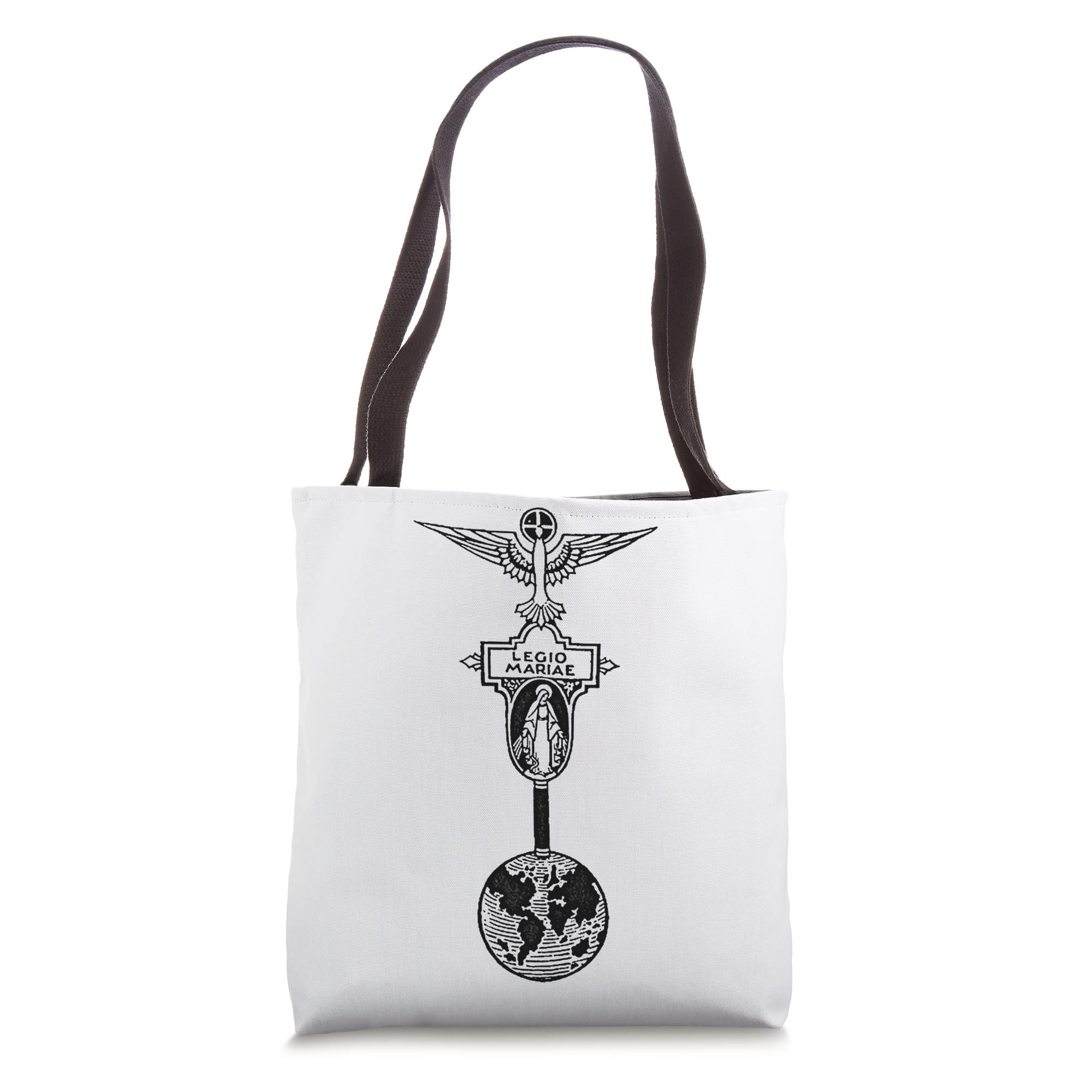 Legion of Mary Tote Bag - Durable Canvas Tote Bag for Women & Men - Perfect for Grocery Shopping, Beach Trips & Church Events