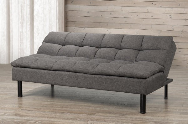 Canadian Made Extra Plush Top Tufted Cushion Sofa Bed - Convertible Sleeper for Small Spaces, Guest Rooms & Apartments