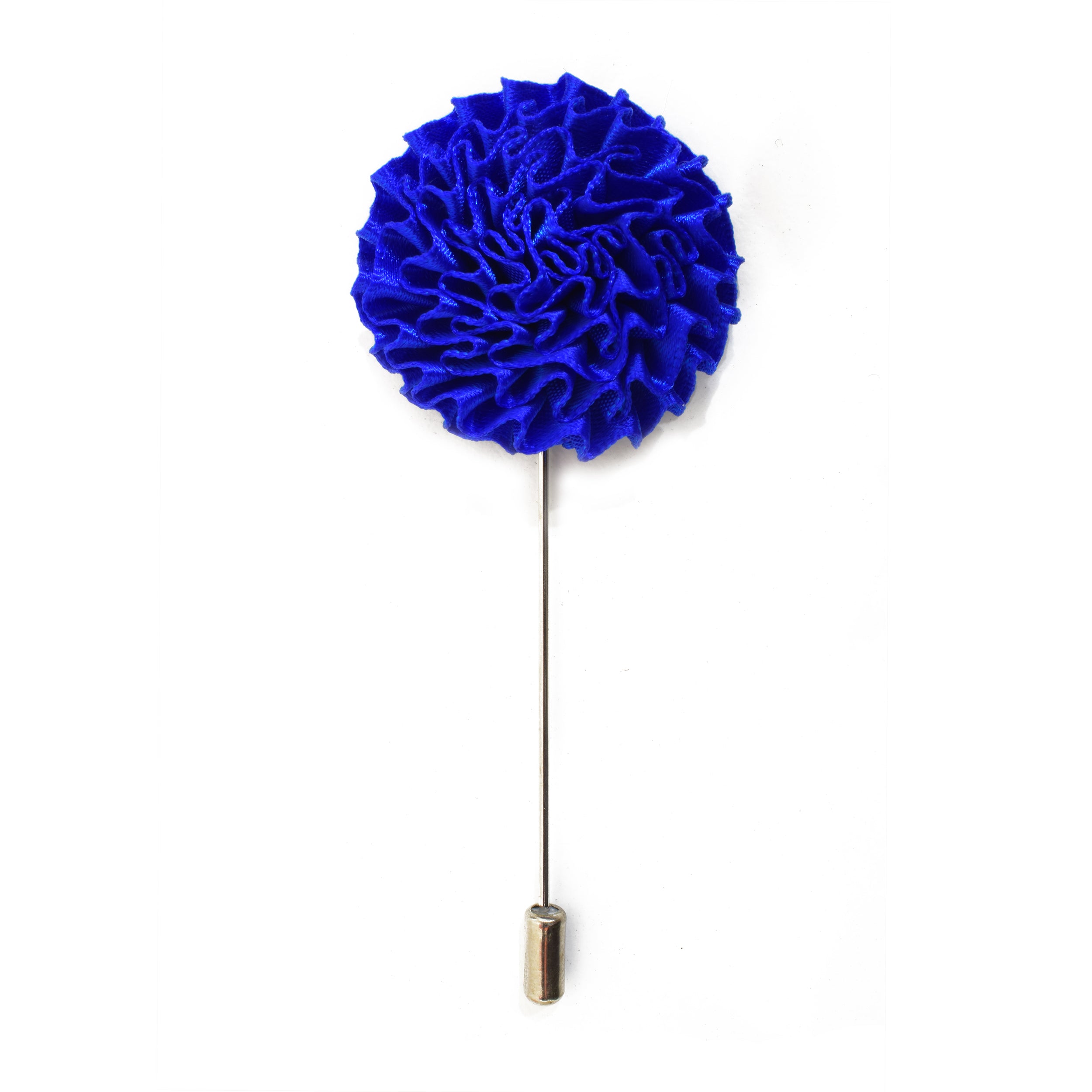 Bloom Lapel Pin - Electric Blue Floral Brooch for Women & Men | Perfect for Suits, Blazers, Jackets & Special Occasions