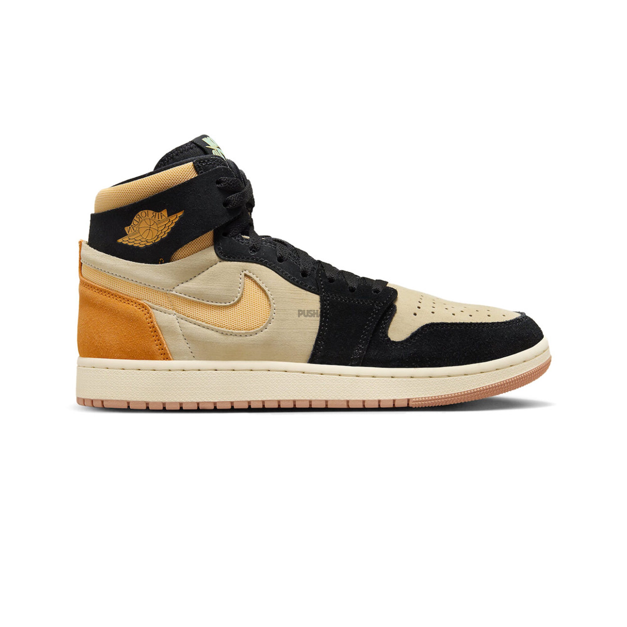 Air Jordan 1 High Zoom Air CMFT 2 'Muslin Vivid Orange' Basketball Shoes (2023) - Men's Retro Sneakers for Running, Gym & Streetwear Fashion