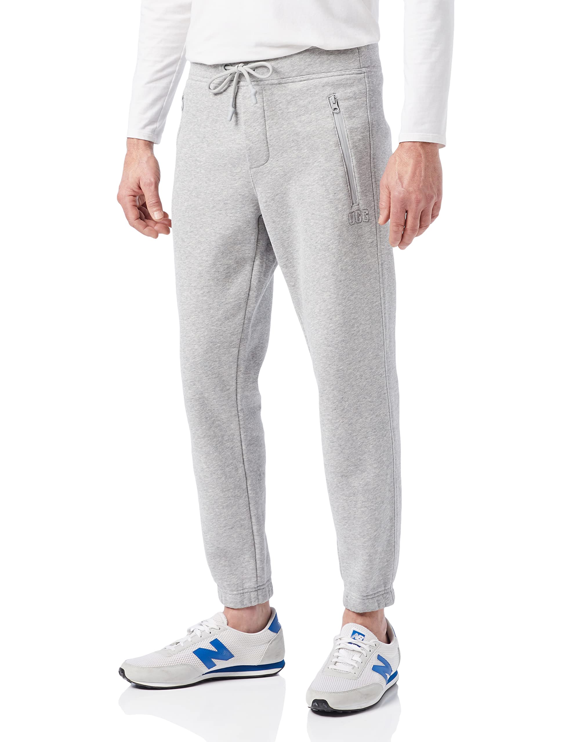UGG Men's Ricky Jogger Pants - Comfortable Fleece-Lined Sweatpants for Casual Wear & Lounge | Perfect for Winter, Home, and Outdoor Activities