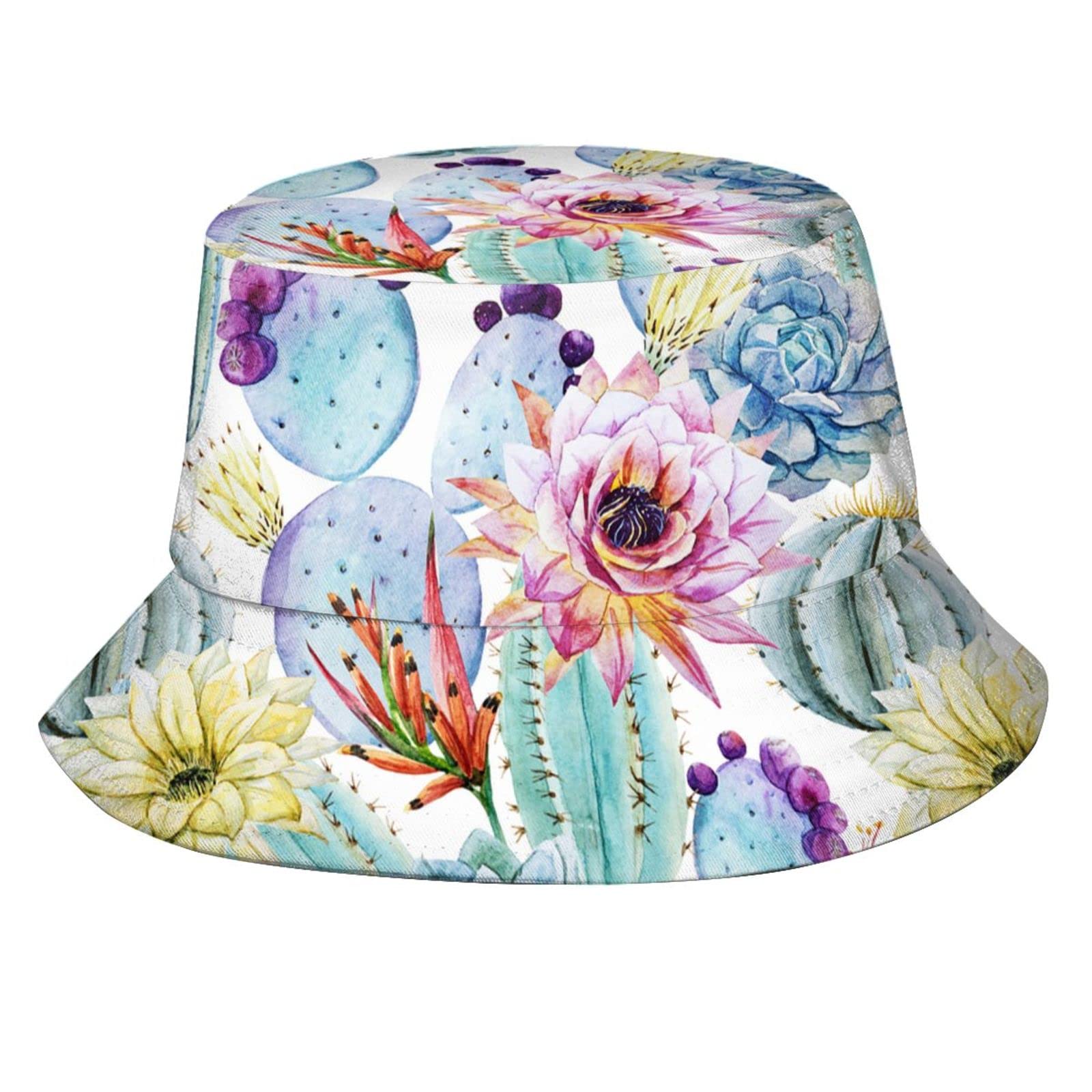 KiuLoam Valentine's Day Heart Print Unisex Bucket Hat - Packable Fisherman Hat for Outdoor Summer Travel, Hiking & Beach - Sun Protection for Men & Women - Perfect for Romantic Dates, Picnics & Vacations