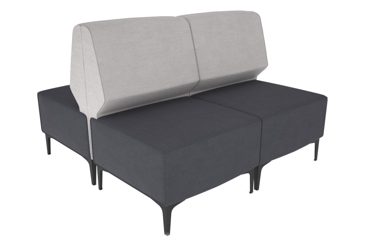 4-Seater Back to Back Outdoor Patio Lounge Set - Waterproof Wicker Conversation Sofa for Poolside, Deck, Garden & Backyard Relaxation