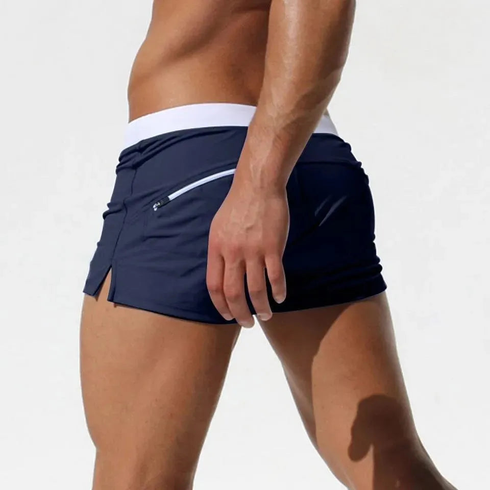 Coast Guard Vibes Swim Trunks for Men - Quick Dry Beach Shorts with Mesh Liner | Perfect for Swimming, Surfing & Summer Vacations