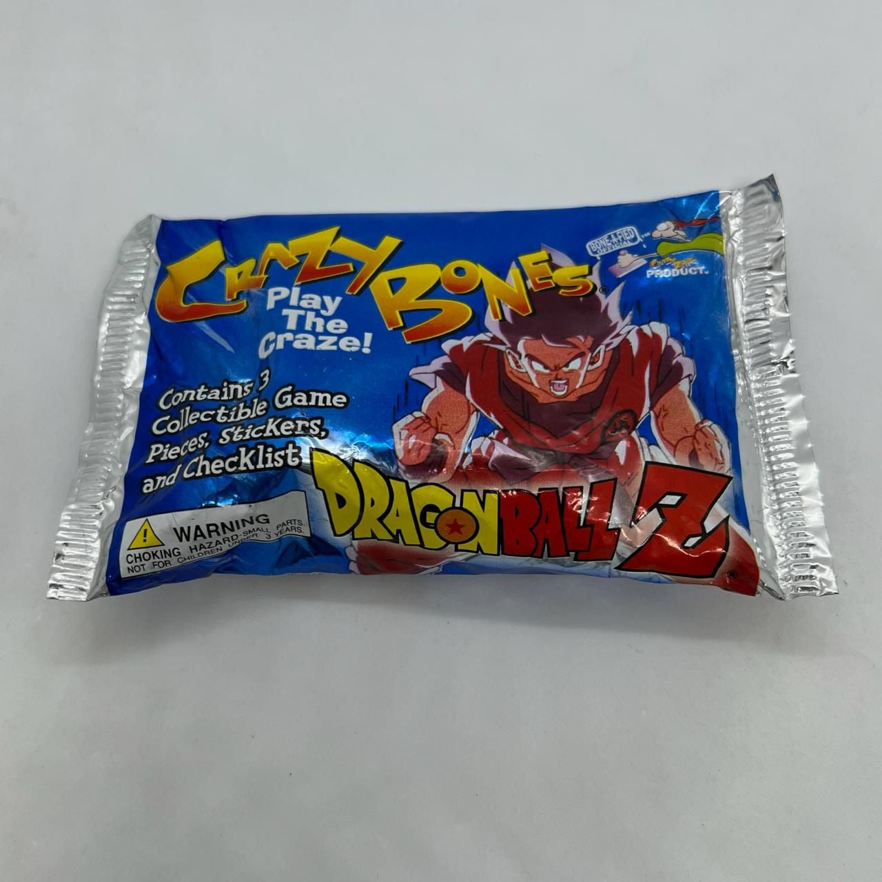 Dragon Ball Z Crazy Bones Sealed Pack - Official Anime Collectible Figures for Fans & Display - Perfect for Gifts, Decor, and Gaming Battles