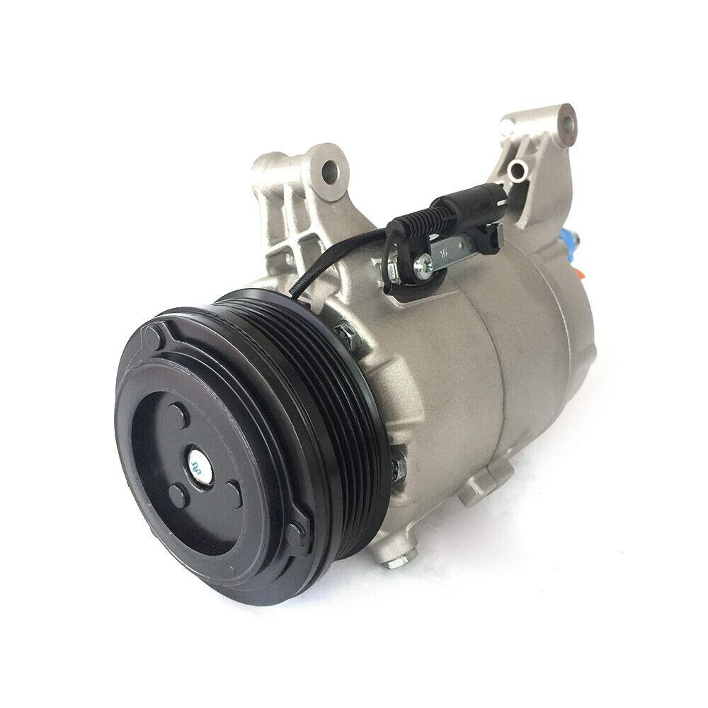 2002-2006 Car AC Compressor with Clutch - Replacement Air Conditioning Compressor for Smooth Cooling Performance - Perfect for Summer Driving & Vehicle Maintenance